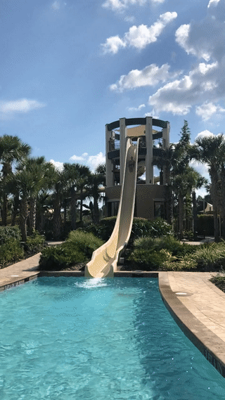 Water Slide in Orlando World Center